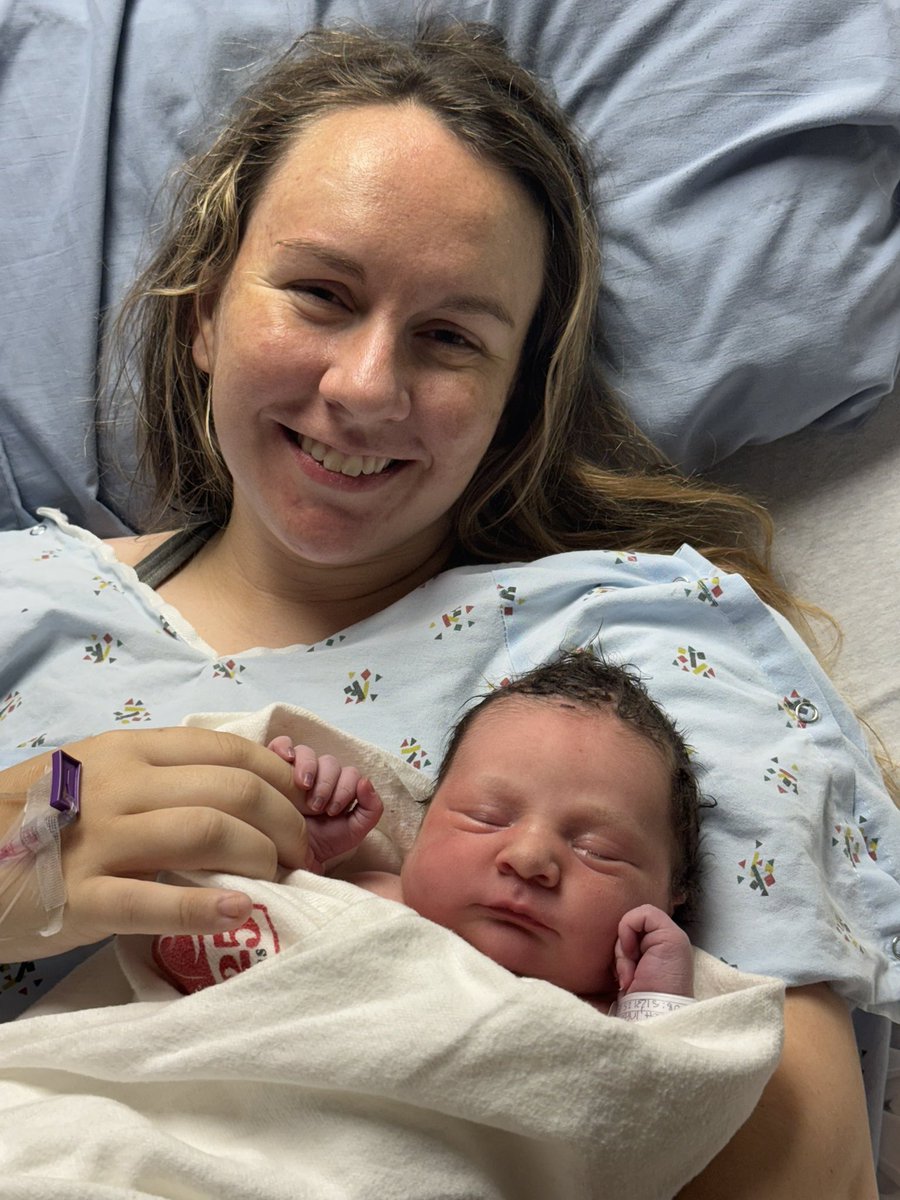 Our girl is finally here! Coach is already the best girl dad 💖🥰