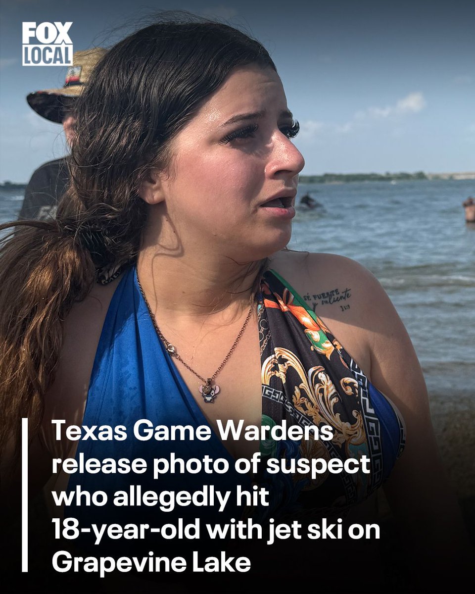 DO YOU RECOGNIZE HER?

Texas Game Wardens release photo of suspect who allegedly hit and killed 18-year-old Ava Moore with a jet ski on Grapevine Lake.

The suspect fled the scene with a male, according to investigators.

READ MORE: bit.ly/43nlMmU