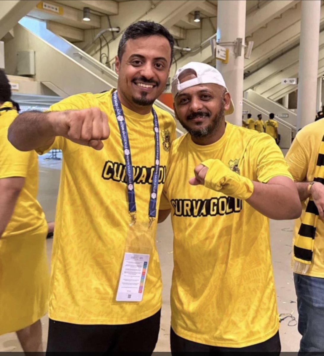 أبطال المدرج هذه الليلة ، ماهي رسالتك لهم 💛؟
<a href="/tiger_capo/">يحيى عسيري | Capo</a> 
<a href="/moha_3amer/">محمد عامر</a>