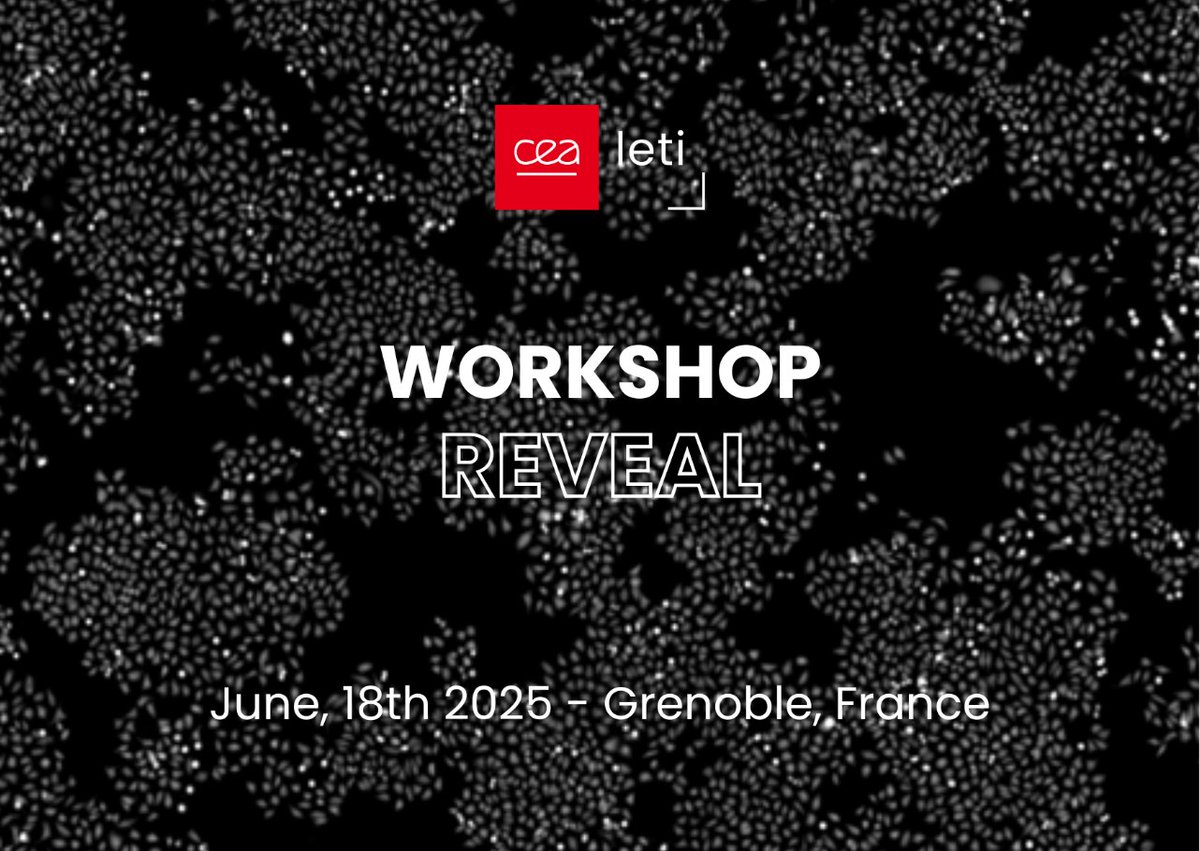 Workshop on Next-Generation Biophotonics at CEA-Leti in Grenoble!
CEA-Leti is hosting a #Biophotonics workshop in Grenoble as part of the EU #RevealProject!
Join experts exploring cutting-edge imaging, AI, and single-cell tech driving innovation in healthcare &amp; life sciences.