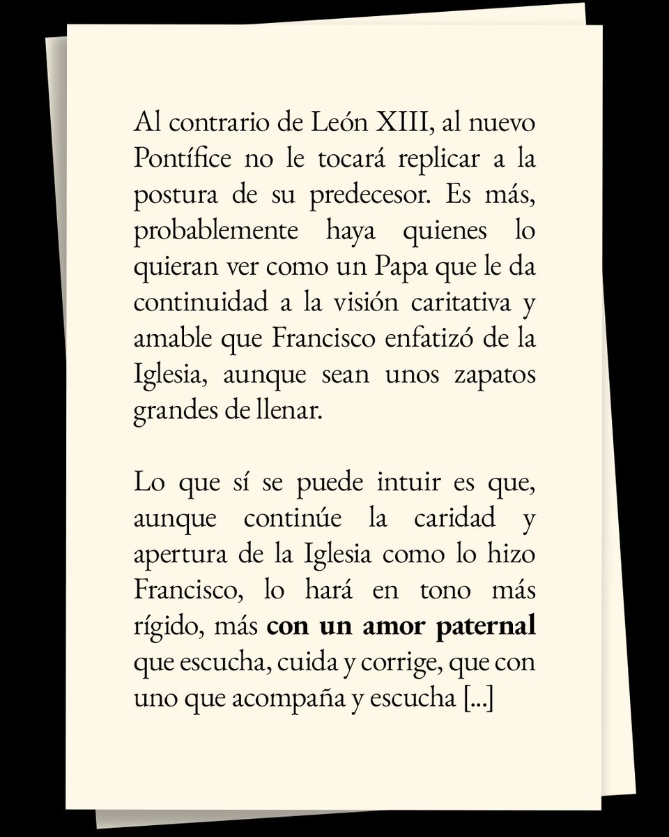 León XIV frente al mundo presente y futuro: firmeza y caridad
Por <a href="/Talib_Zamu/">Talib</a> 
➡️ conspiratio.mx/blog/leon-xiv-…
