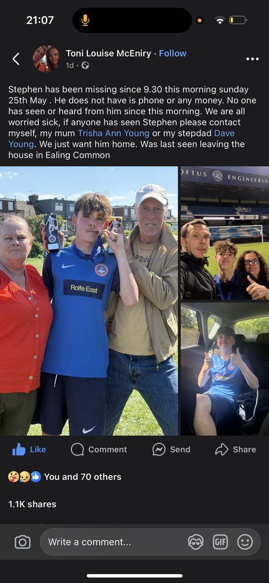 On a different note, please may people share this far and wide and get young Stephen home. No parent should have to go through this sort of thing. 💙🤍

#QPR