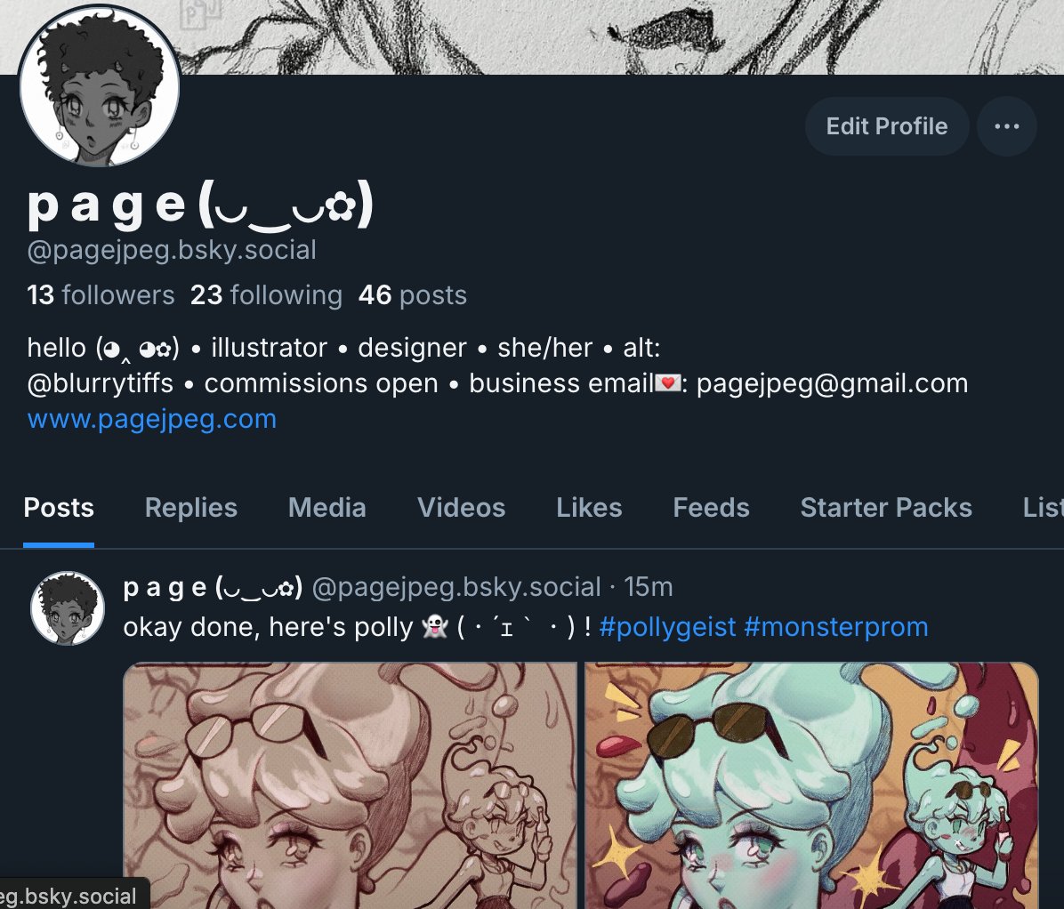 page (｡-_-｡)🪼 tweet media