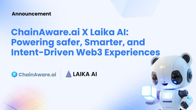 Polygon_Space1's tweet photo. ☄️ @Laika_AI has partnered with @ChainAware to Supercharge Web3 Intelligence with Predictive AI
🔰 #Laika’s on-chain analytics meet #ChainAware’s predictive AI for 98% accurate fraud detection & 4x-8x better user conversions.
⚙️ Seamless API integration empowers smarter, safer blockchain solutions.
💥 With 15,000+ daily users and 18+ blockchains supported, this duo is transforming DeFi and NFT analytics
🤝 From wallet tracking to smart contract analysis, this partnership delivers unparalleled insights for traders and developers.
🔽VISIT
https://t.co/l6uAR0ave1