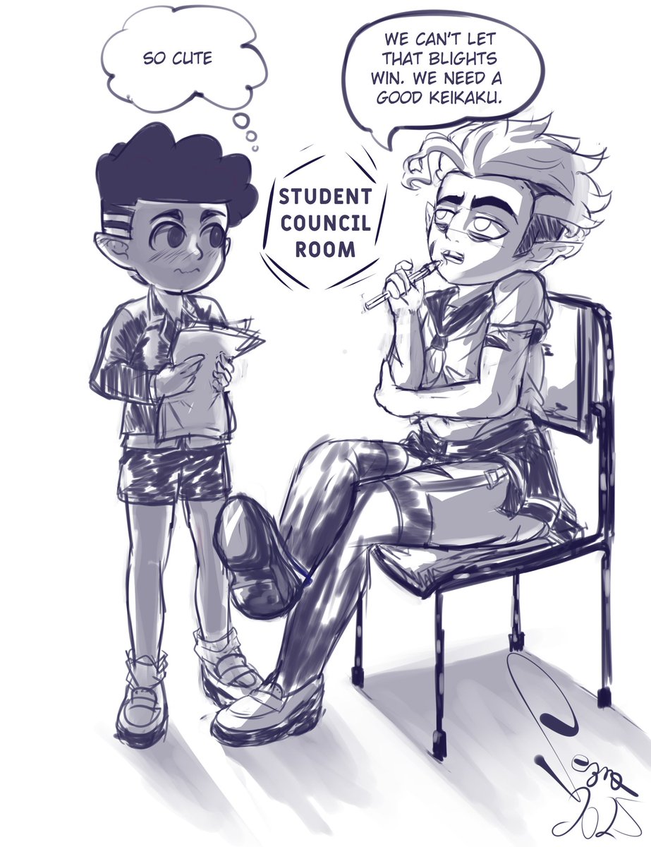 revival_horse's tweet photo. #guster
lil sketch high school AU https://t.co/BZ0UDhwY4A