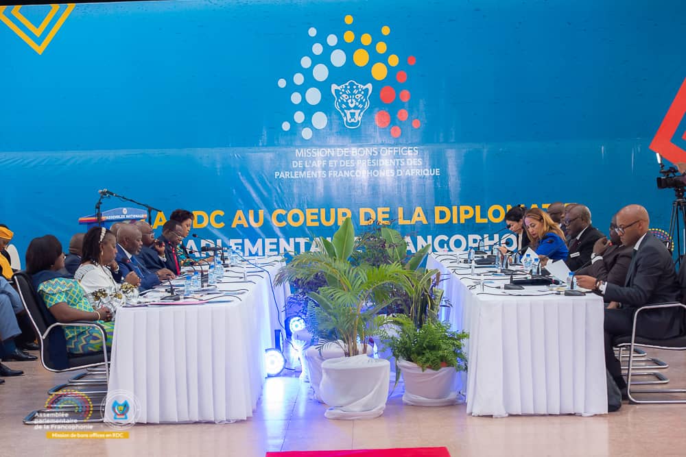 #DIPLOMATIE_PARLEMENTAIRE:
Cette mission parlementaire de haut niveau constitue une première étape dans la concrétisation de l’engagement de l’APF dans une démarche de bons offices en soutien aux efforts de paix en République Démocratique du Congo et dans la région des Grand lac.