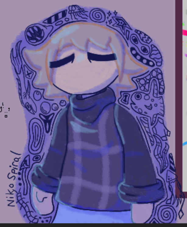 Niko_Spiral's tweet photo. "You'll always remember your first trip to the depths..."
#yume2kki #ynoproject https://t.co/g00czmY80E