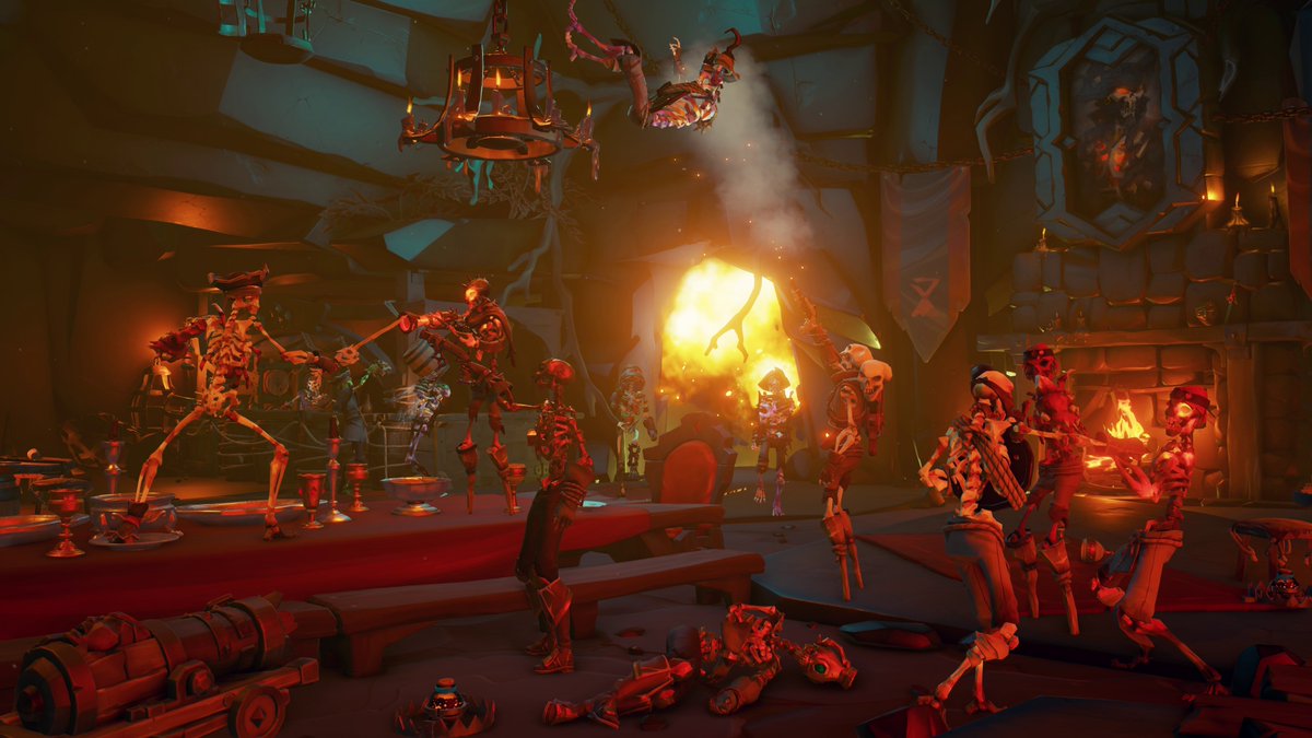"Seems like the folks at Reaper's are having a hard time handling grog."

Theme: Chaotic Captures

#SoTShot <a href="/SeaOfThieves/">Sea of Thieves</a> #SeaOfThieves