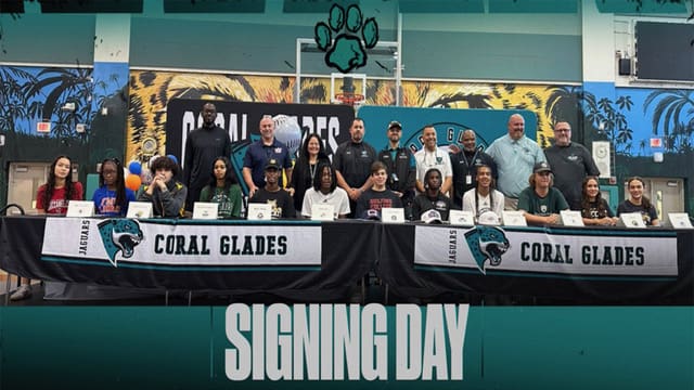 Coral Springs Talk (@coralspringsfla) on Twitter photo 12 Coral Glades Student-Athletes Officially Sign to Play in College coralspringstalk.com/12-coral-glade… <a href="/DrMarkKaplan/">Dr. Mark Kaplan</a> <a href="/APStiverne/">Sieglinde Stiverne, M.Ed.</a> <a href="/Coralgladeshigh/">Coral Glades High School</a> <a href="/coralgladesjags/">Coral Glades AD</a> <a href="/larryblustein/">Blustein Recruiting</a> <a href="/BCAA_Sports/">BCAA Sports</a> <a href="/FHSAA/">FHSAA</a> <a href="/MattRothman3/">Matty Rothman</a> 12 Coral Glades Student-Athletes Officially Sign to Play in College coralspringstalk.com/12-coral-glade… <a href="/DrMarkKaplan/">Dr. Mark Kaplan</a> <a href="/APStiverne/">Sieglinde Stiverne, M.Ed.</a> <a href="/Coralgladeshigh/">Coral Glades High School</a> <a href="/coralgladesjags/">Coral Glades AD</a> <a href="/larryblustein/">Blustein Recruiting</a> <a href="/BCAA_Sports/">BCAA Sports</a> <a href="/FHSAA/">FHSAA</a> <a href="/MattRothman3/">Matty Rothman</a>