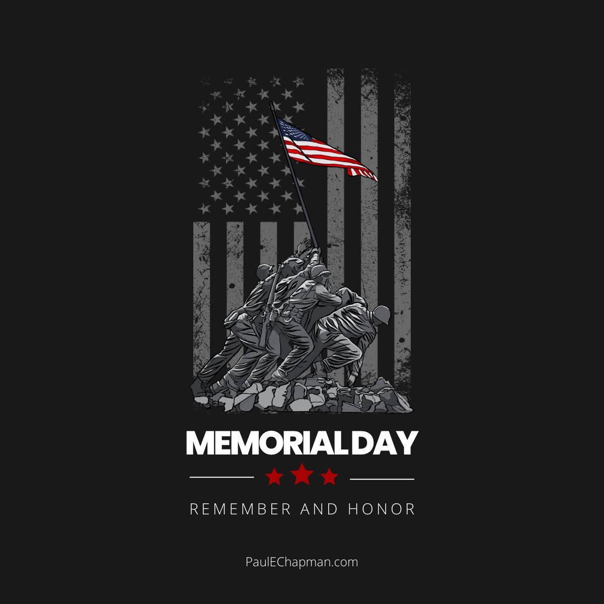 Happy Memorial Day!
Let’s remember the sacrifices of God and man that have shaped our lives. 
#memorialday2025
