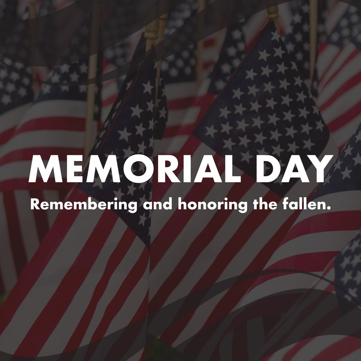 Today, we honor those who gave their lives in service to our country and the families who carry their legacy. 🇺🇸