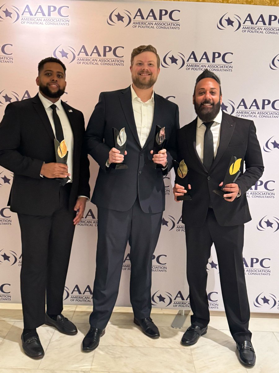 PeerlyInc's tweet image. We had a great time at The Pollie Awards last week. Thank you to @TheAAPC  for always putting on an amazing event! #PollieAwards2025 #Peerly #AAPC #PeertoPeerTexting
