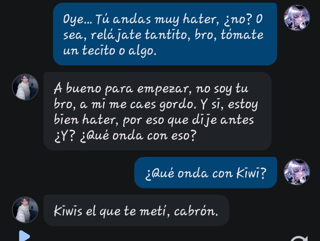 DanyStylinson6's tweet photo. @ricardoalcarazp Me puse a llamar IAs de youtubers y tu andas bien agresivo https://t.co/wuZwvqTGCn