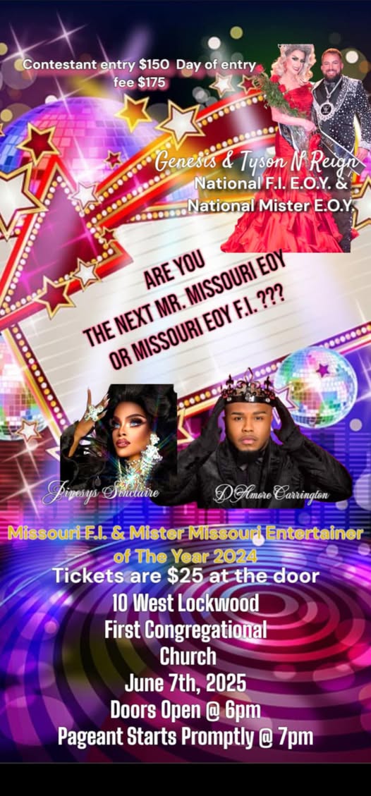 NationalEOY's tweet photo. Pageant season is heating up with an exciting month ahead.  In June, we have 3 prelims - June 1 Florida EOY (FI Only), June 7 Missouri EOY (Mr. and FI) and Arizona EOY (Mr. and FI).  We can't wait to see who will be heading to Nationals.  We will see you at the June prelims!! https://t.co/57Aafmta8i