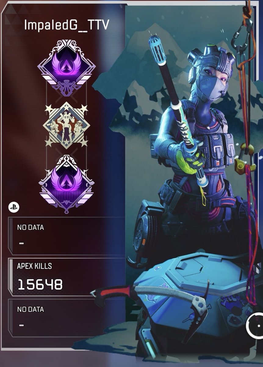 Hardstuck d3 .. the pain of getting close to d2 .. then all the way back down close to d4 then all the way back up to almost d2 .. 28 days left on the split, it’s a yo-yo ride! But all that aside .. 16k on lifelineeeee soon! #ApexLegends