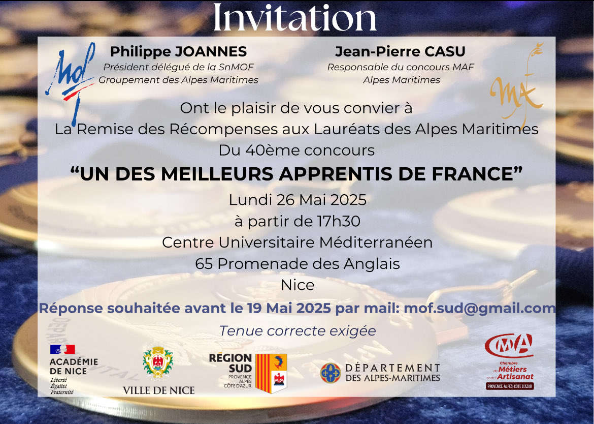 7 élèves  du lycée les Coteaux sont parmi les Meilleurs Apprentis de France « Métier de la Mode - Vêtements » cette année : 2 Médailles d'or départementales et 5 médailles argent départementales +2 médailles d’argent régionales. 
👏 aux élèves et enseignants
🙏 aux organisateurs