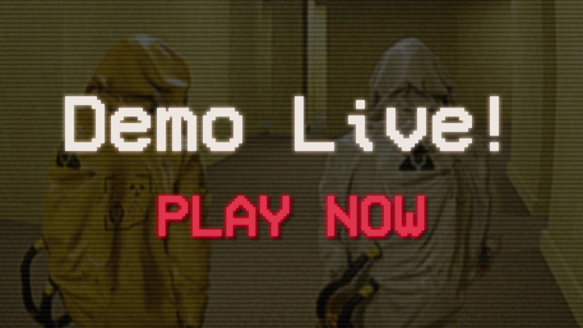 My fellow devs, streamers &amp; gamers.
We're happy to announce the release of the Demo for Tape 101 on Steam ! 
Go check &amp; try it out, that would be the world to us 😍
Demo link: store.steampowered.com/app/3749100/Ta…
#indiegame #horror #HorrorGaming #backrooms #streamers