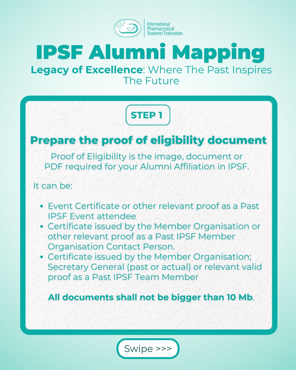 International Pharmaceutical Students' Federation tweet media