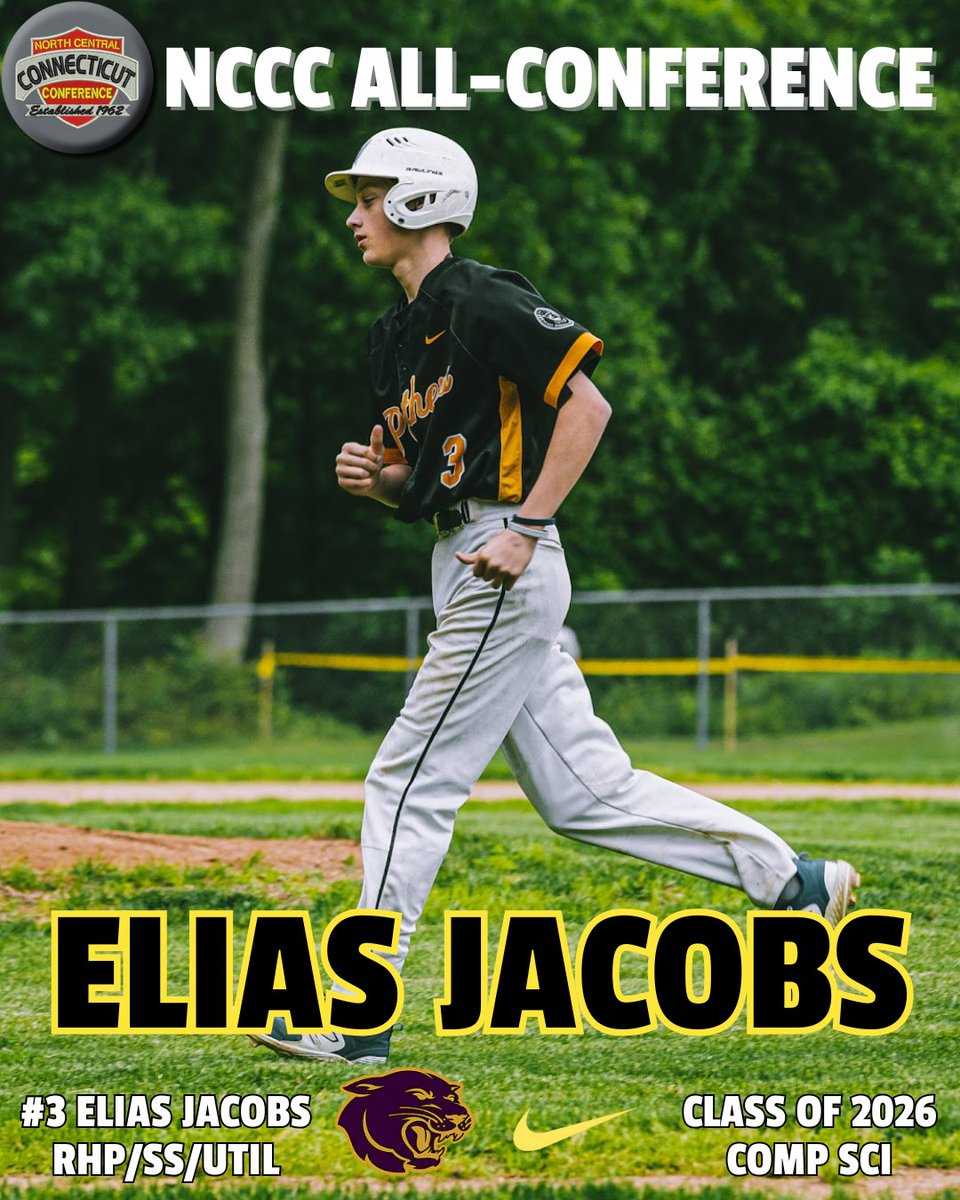 Panthers Baseball (@gopanthersbase) on Twitter photo ๐ ๐๐ผ๐ป๐ด๐ฟ๐ฎ๐๐๐น๐ฎ๐๐ถ๐ผ๐ป๐ ๐๐ผ ๐๐น๐ถ๐ฎ๐ ๐๐ฎ๐ฐ๐ผ๐ฏ๐ ๐ผ๐ป ๐ฏ๐ฒ๐ถ๐ป๐ด ๐ป๐ฎ๐บ๐ฒ๐ฑ ๐๐ผ ๐๐ต๐ฒ ๐ก๐๐๐ ๐๐น๐น-๐๐ผ๐ป๐ณ๐ฒ๐ฟ๐ฒ๐ป๐ฐ๐ฒ ๐ง๐ฒ๐ฎ๐บ!
<a href="/EastWindsor_CT/">East Windsor(CT) HS Athletics</a> | <a href="/EbertBaseball/">Brendan Ebert, M.S.</a> ๐ ๐๐ผ๐ป๐ด๐ฟ๐ฎ๐๐๐น๐ฎ๐๐ถ๐ผ๐ป๐ ๐๐ผ ๐๐น๐ถ๐ฎ๐ ๐๐ฎ๐ฐ๐ผ๐ฏ๐ ๐ผ๐ป ๐ฏ๐ฒ๐ถ๐ป๐ด ๐ป๐ฎ๐บ๐ฒ๐ฑ ๐๐ผ ๐๐ต๐ฒ ๐ก๐๐๐ ๐๐น๐น-๐๐ผ๐ป๐ณ๐ฒ๐ฟ๐ฒ๐ป๐ฐ๐ฒ ๐ง๐ฒ๐ฎ๐บ!
<a href="/EastWindsor_CT/">East Windsor(CT) HS Athletics</a> | <a href="/EbertBaseball/">Brendan Ebert, M.S.</a>