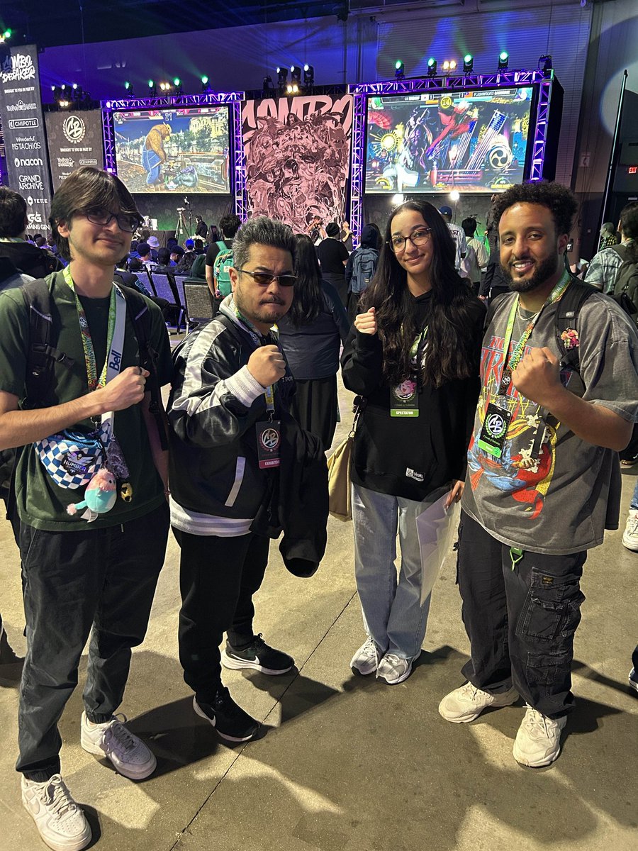 Humber Esports (@humberesportsgg) on Twitter photo That’s a wrap on <a href="/COMBOBREAKER/">COMBO BREAKER</a> 2025.
We came to compete and experience one of the most electric events in the FGC. From playing on stage to meeting <a href="/Harada_TEKKEN/">Katsuhiro Harada</a> and being part of an unforgettable crowd, we won’t forget this anytime soon.
Until next year 🫡
#HumberRising That’s a wrap on <a href="/COMBOBREAKER/">COMBO BREAKER</a> 2025.
We came to compete and experience one of the most electric events in the FGC. From playing on stage to meeting <a href="/Harada_TEKKEN/">Katsuhiro Harada</a> and being part of an unforgettable crowd, we won’t forget this anytime soon.
Until next year 🫡
#HumberRising