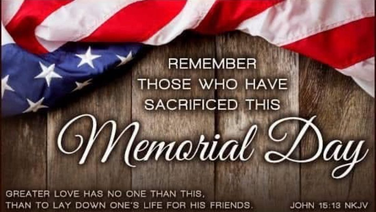 We honor those who gave their all for our freedom. Happy Memorial Day, y’all.
🙏🏼🇺🇸 🙏🏼🇺🇸