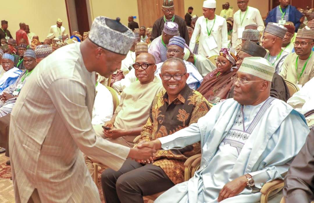 Today, at the National Political Consultative Group event in Abyja,
discussions took place💯