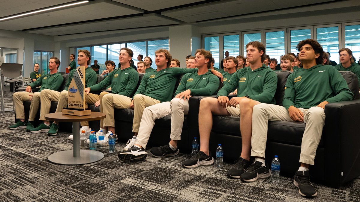 NDSUbaseball's tweet image. The Bison are in.