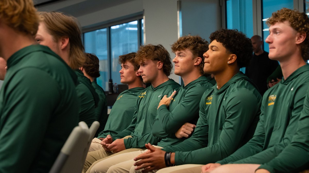 NDSUbaseball's tweet image. The Bison are in.