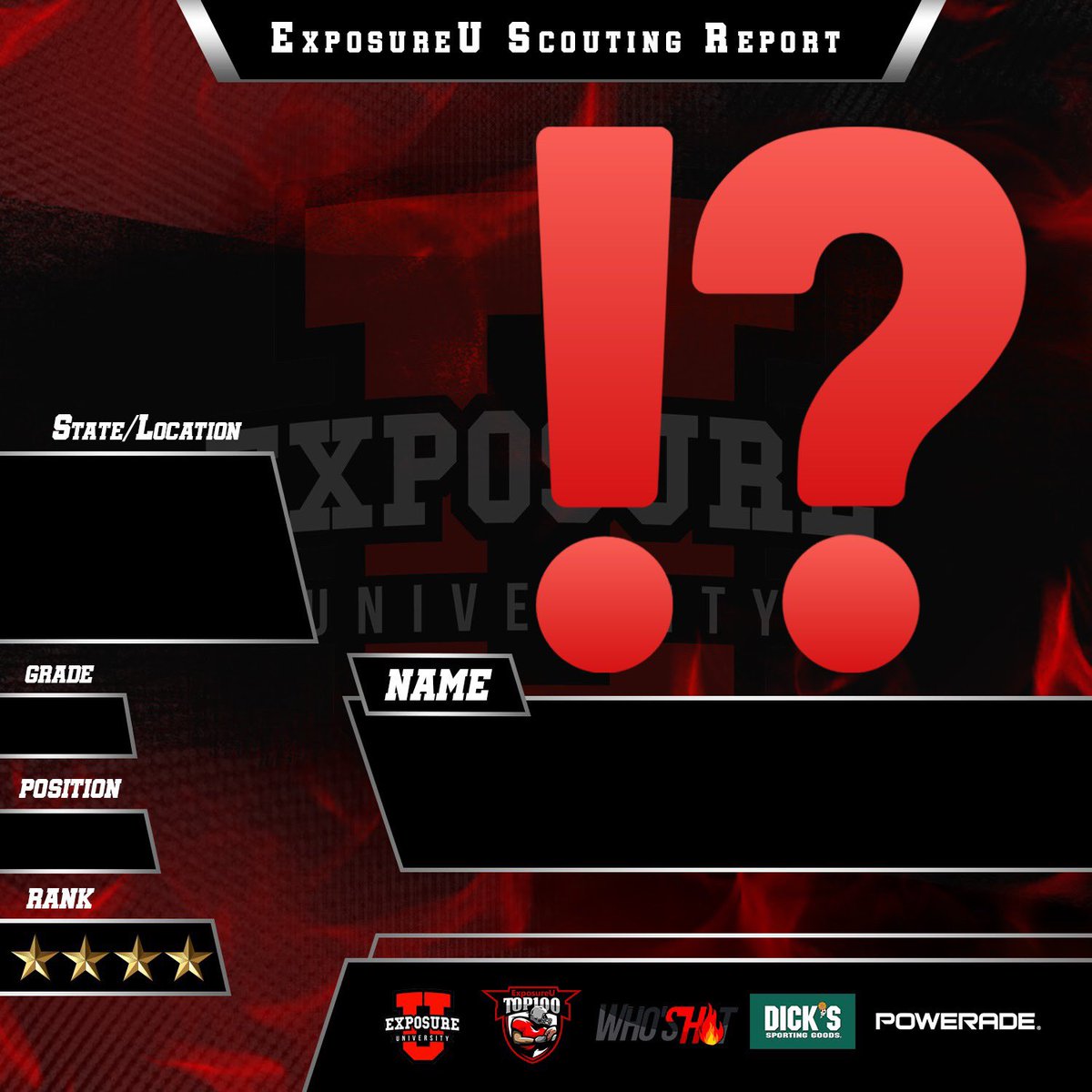 Scouting report exposureuniversity.com