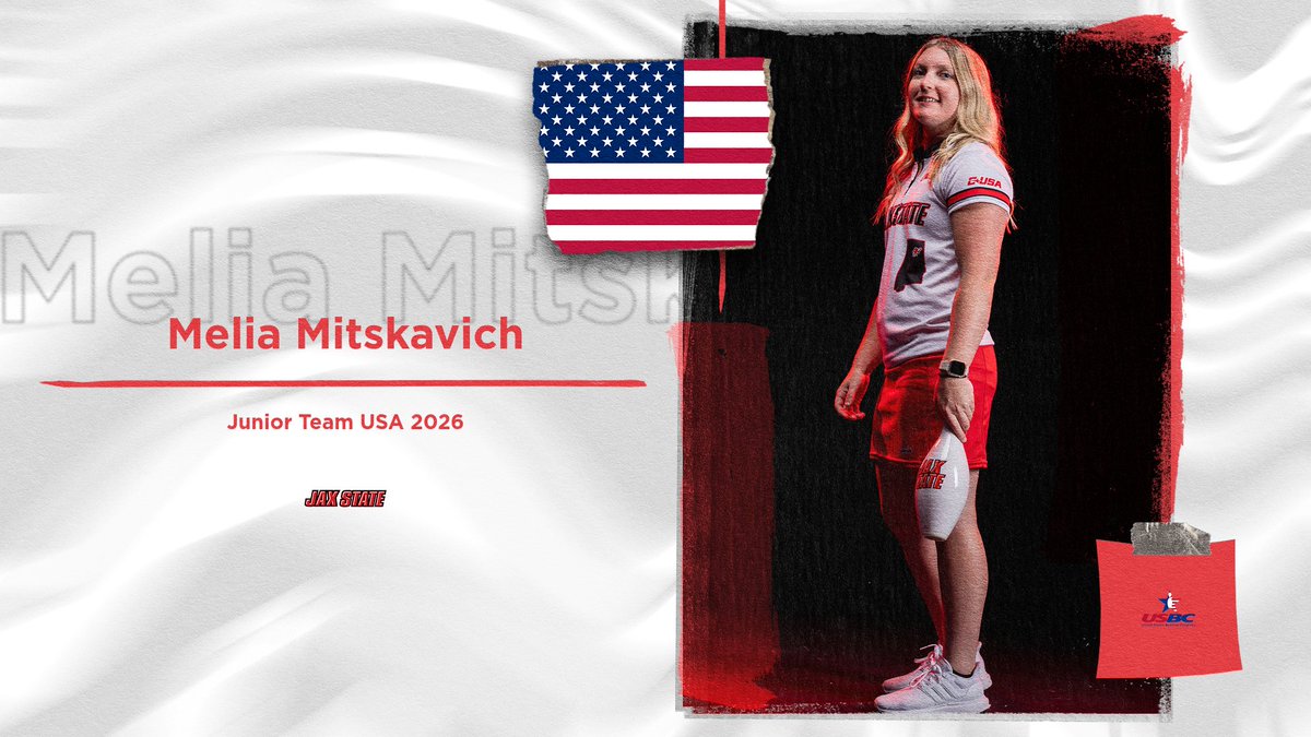 jaxstatebowl's tweet image. Congrats to Erin, Keira, and Melia on clinching spots on Junior Team USA 2026 for their performances at USBC U22 Queens!
#FearTheBeak馃憣|#StayCocky馃悢