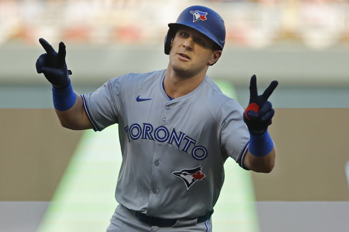 Daulton Varsho this season (including his first 2 AB vs Texas):

16 — Hits
13 — XBH

8 HR, 4 2B, 1 3B.
