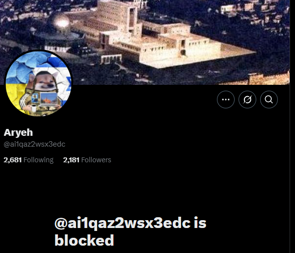 GopYouKnowMe's tweet photo. @cbtaylor_7 @north_jenkins @ai1qaz2wsx3edc @HowardWilkins56 Starving civilians and mass bombing. But by all means. Block and run away like
@ai1qaz2wsx3edc👇 https://t.co/vbAWv3nW1s