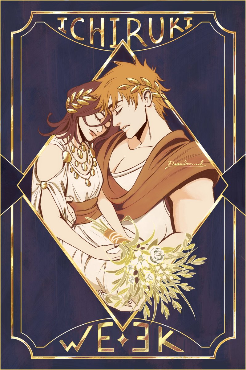 For #IchiRukiWeek2025,
day 1: Orpheus and Eurydice ✨

#ichiruki #ichigokurosaki #rukiakuchiki