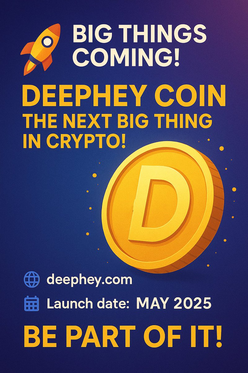 pump_brc20's tweet photo. 💬 Ready to be part of something big?
Deephey Coin launches May 2025.
Be there from Day 1.
🌐 https://t.co/qvcatUejnl
#CryptoCommunity #DeepheyCoin #Blockchain #Web3 $DEEP #deephey #coin $coin $btc #eth https://t.co/bLxgPj6GaL