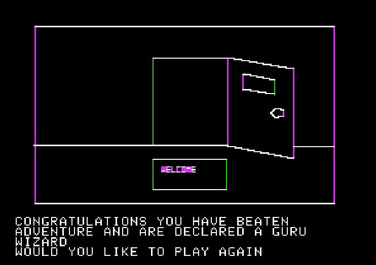 "Hi-Res Adventure #1: Mystery House" -- nailed it. Boom.