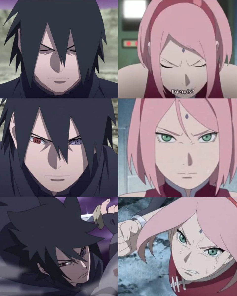 sasusaku while fighting, they look so cool!!