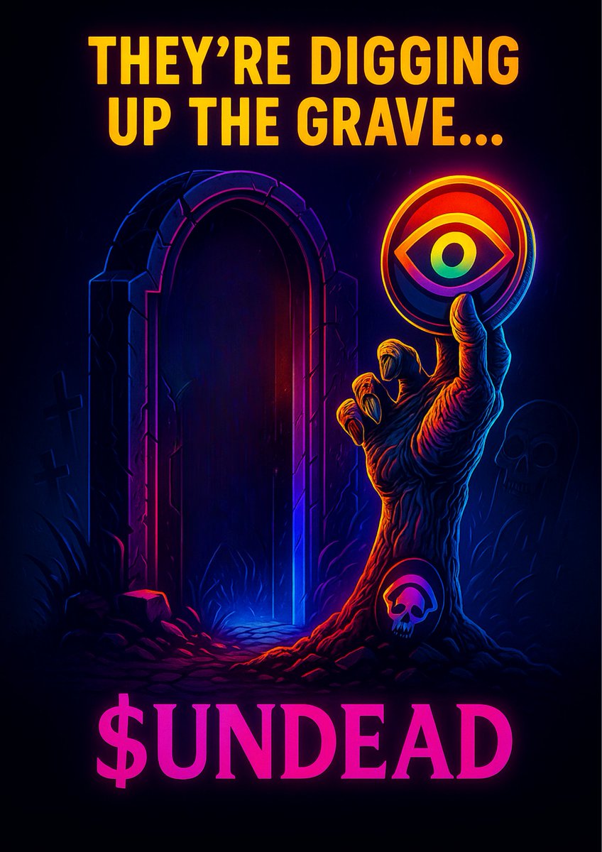 Something just twitched beneath the old TRAST headstone...

The eye is open again, watch the dirt... 👁‍🗨🧟‍♂️

#UNDEAD #TRAST #XRPL #TokenLaunch $xrp