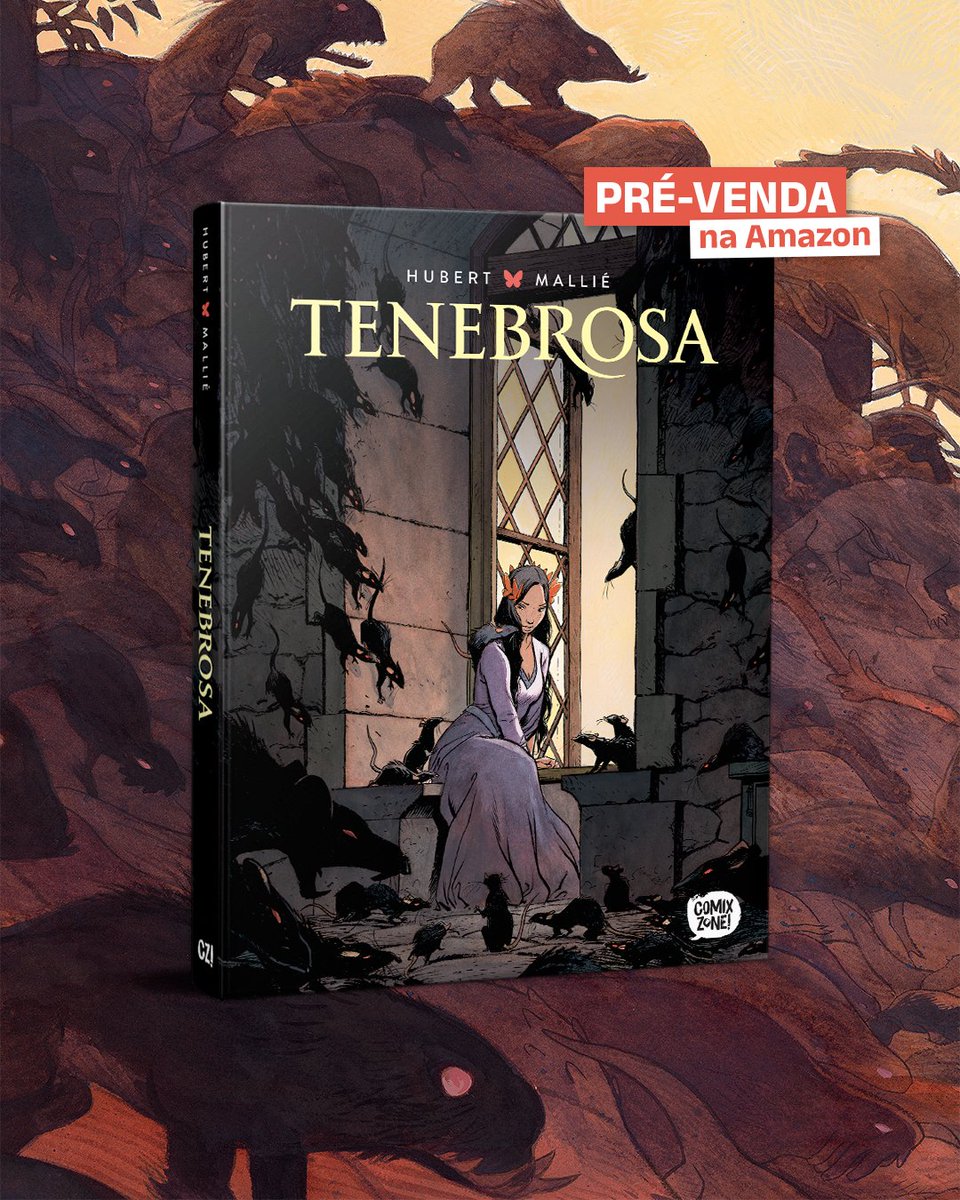 ⚔️ UMA FANTASIA MODERNA POR DOIS MESTRES DAS HQS FRANCO-BELGAS! 

Com arte virtuosa de Vincent Mallié e roteiro póstumo de Hubert, Tenebrosa é uma fábula sombria e visceral sobre culpa, poder e livre-arbítrio.

➡️ Tenebrosa, por R$ 90,95 (30% OFF): amzlink.to/az0RTBM59ce6x