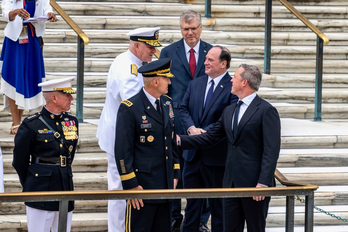 SecNavPhelan's tweet photo. On this #MemorialDay, we pause to honor the brave men and women who made the ultimate sacrifice for our nation. Their courage, selflessness, and unwavering dedication to freedom will forever be etched in our hearts. With deepest respect and eternal remembrance, we salute our fallen heroes.