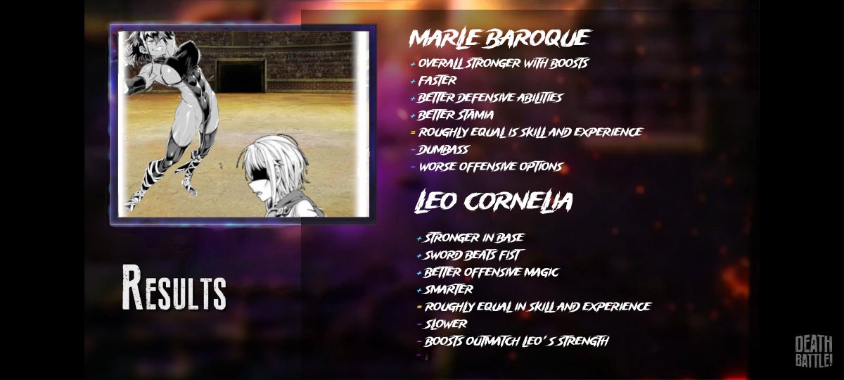 ssundpool's tweet photo. Leo Cornelia vs Marle Barroque (How to Treat a Lady Knight Right vs Reincarnation Coliseum) | "Muscle Mommies" https://t.co/U2TUp72HTQ