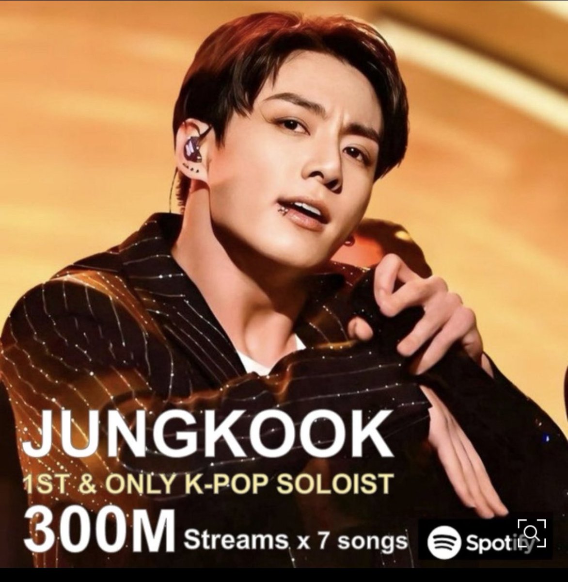 6vw8ot5xDvywl3R's tweet photo. #정국, 스포티파이 3억이상 스트리밍 통산 7개 달성!! K팝 솔로 최다 '新기록' 🌟

최근 정국이 2020년 발매한 자작곡 'Still With You'가 스포티파이에서 3억 스트리밍을 돌파했다.(유포리아 포함 8곡)

https://t.co/n8bntGUNid https://t.co/I0SV0t8Dpu