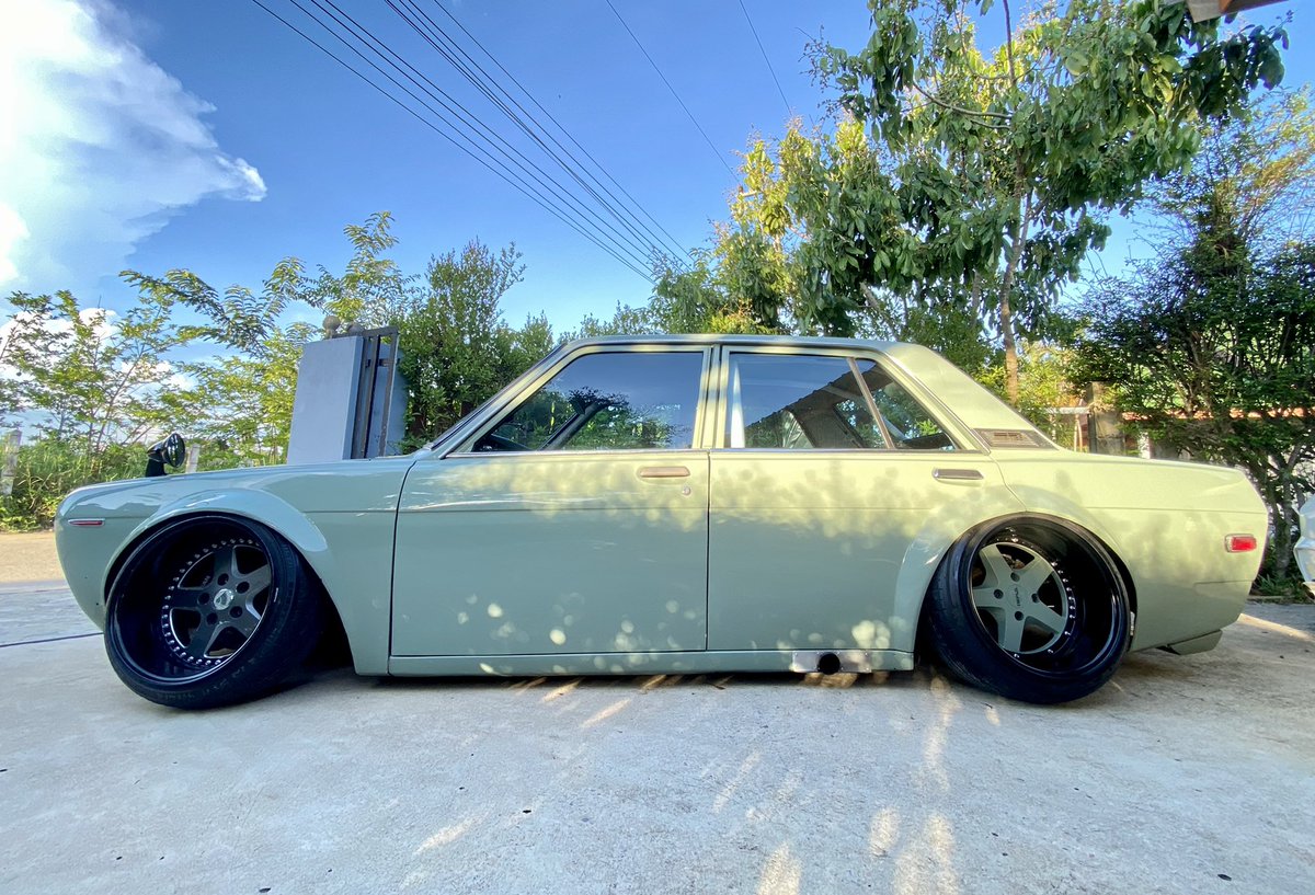 SWongpeng's tweet photo. Datsun 510 x Raguna ZZYZX x Impul R5 

#510wheels https://t.co/TaisAzltUI