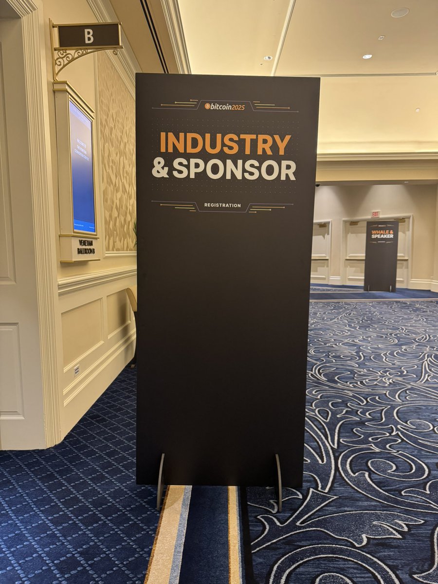 we are here #LasVegas #Bitcoin2025