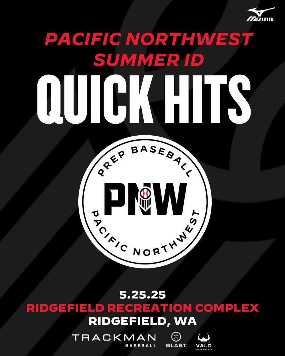 𝐏𝐀𝐂𝐈𝐅𝐈𝐂 𝐍𝐎𝐑𝐓𝐇𝐖𝐄𝐒𝐓 𝐒𝐔𝐌𝐌𝐄𝐑 𝐈𝐃

𝗤𝗨𝗜𝗖𝗞 𝗛𝗜𝗧𝗦

Notes on standout prospects from our first ID event of the summer this weekend ⤵️

🔗 loom.ly/RA5yzYQ