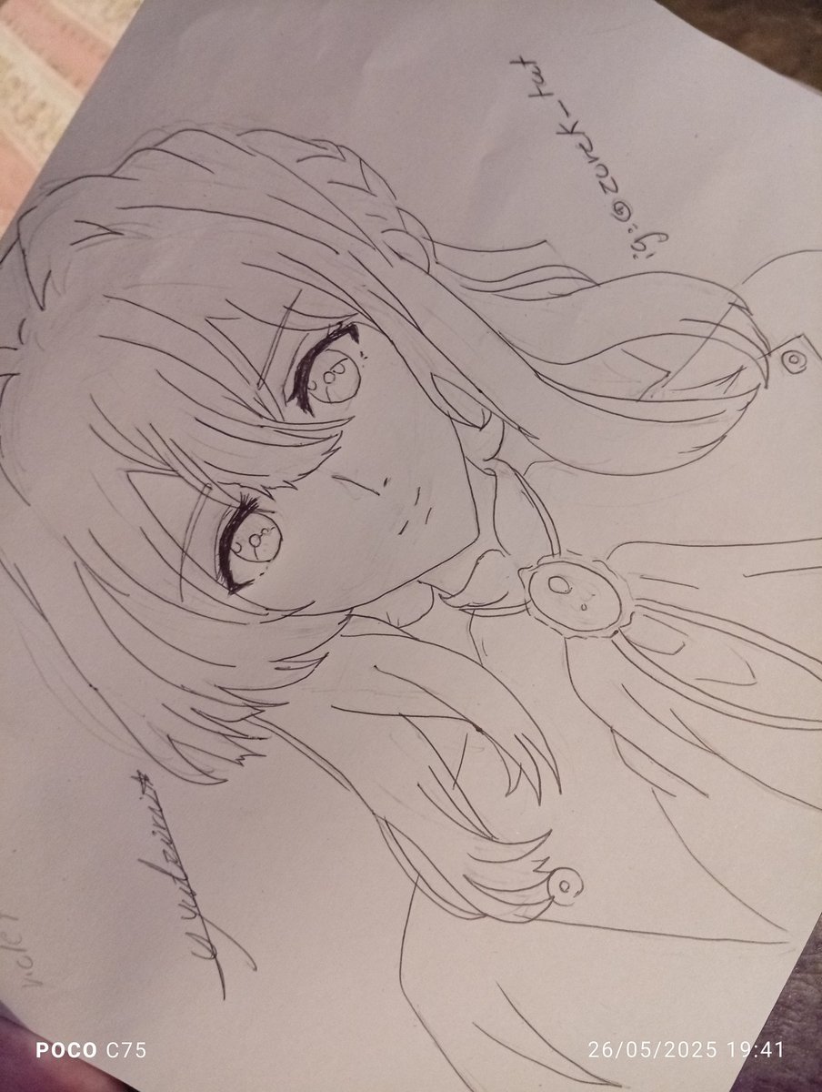 Ziriell_16's tweet photo. Pedido de un amigo de Violet Evergarden #anime #dibujo #tatto #artista #fanart https://t.co/AsLV5CdI3I