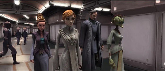 I think the funniest think about how new canon re-contextualizes the OT, Luke &amp; Leia discussing if they remember their mother is kinda funny when you remember that Mon Mothma literally was friends with her.