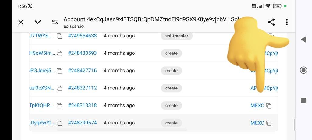Fasterk8934's tweet photo. @solana #RATİO token price $0.00048
Max. supply 100 Million Gateio BUY solana network #Crypto #altcoin #memecoins #gem  Don't miss this opportunity before listing the Ratio token on MEXC exchange.Blockchain doesn't lie. Owners of Solscan-wallet you can check the 22 order. https://t.co/7l9Hqg25Gm