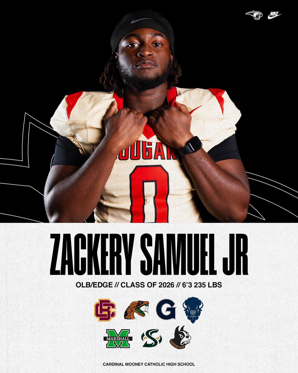 ZackSamuel11's tweet image. Spring over. Time for that summer grind!! 
Spring film 
C/O 26 edge 

@Mooney_FB @JaredClark2 @CoachJonHaskins