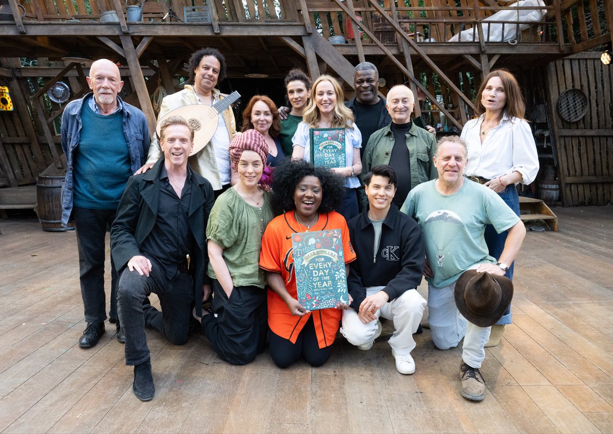 About last night 
 <a href="/OpenAirTheatre/">Open Air Theatre</a> 🎭
Shakespeare for Every Day of the Year – Live!