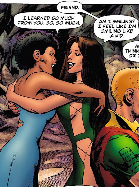 DC writers please let Talia have more female friendships. She’s literally a girl’s girl
